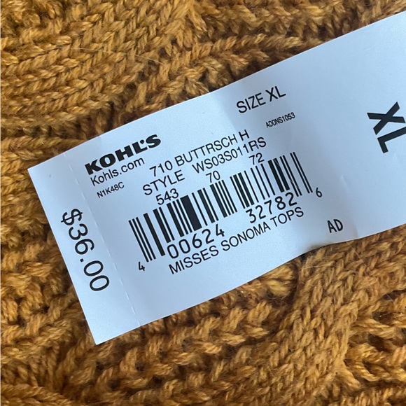 ๐ผ Butterscotch Cable Knit Sweater ๐ผ - Picture 11 of 13